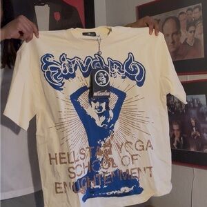 Helstar Cream Graphic Men's Tee SOLD❌❌❌